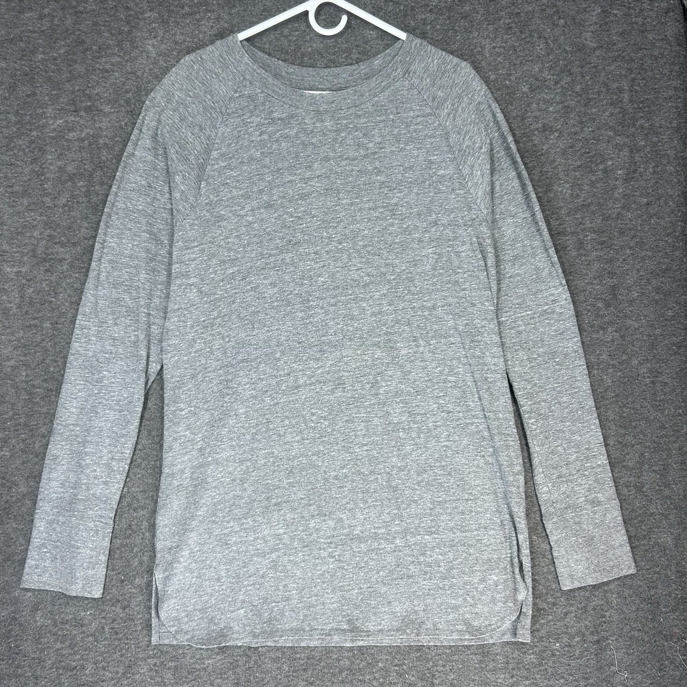 FOG Fear Of God Collection One Shirt Mens L Gray Long Sleeve Longline Pullover